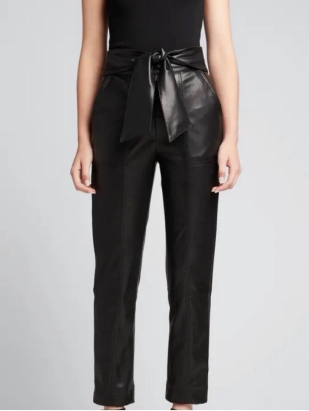 Jonathan Simkhai Tessa Vegan Leather Pants